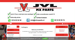 Desktop Screenshot of jvlmxparts.nl