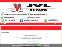 Tablet Screenshot of jvlmxparts.nl